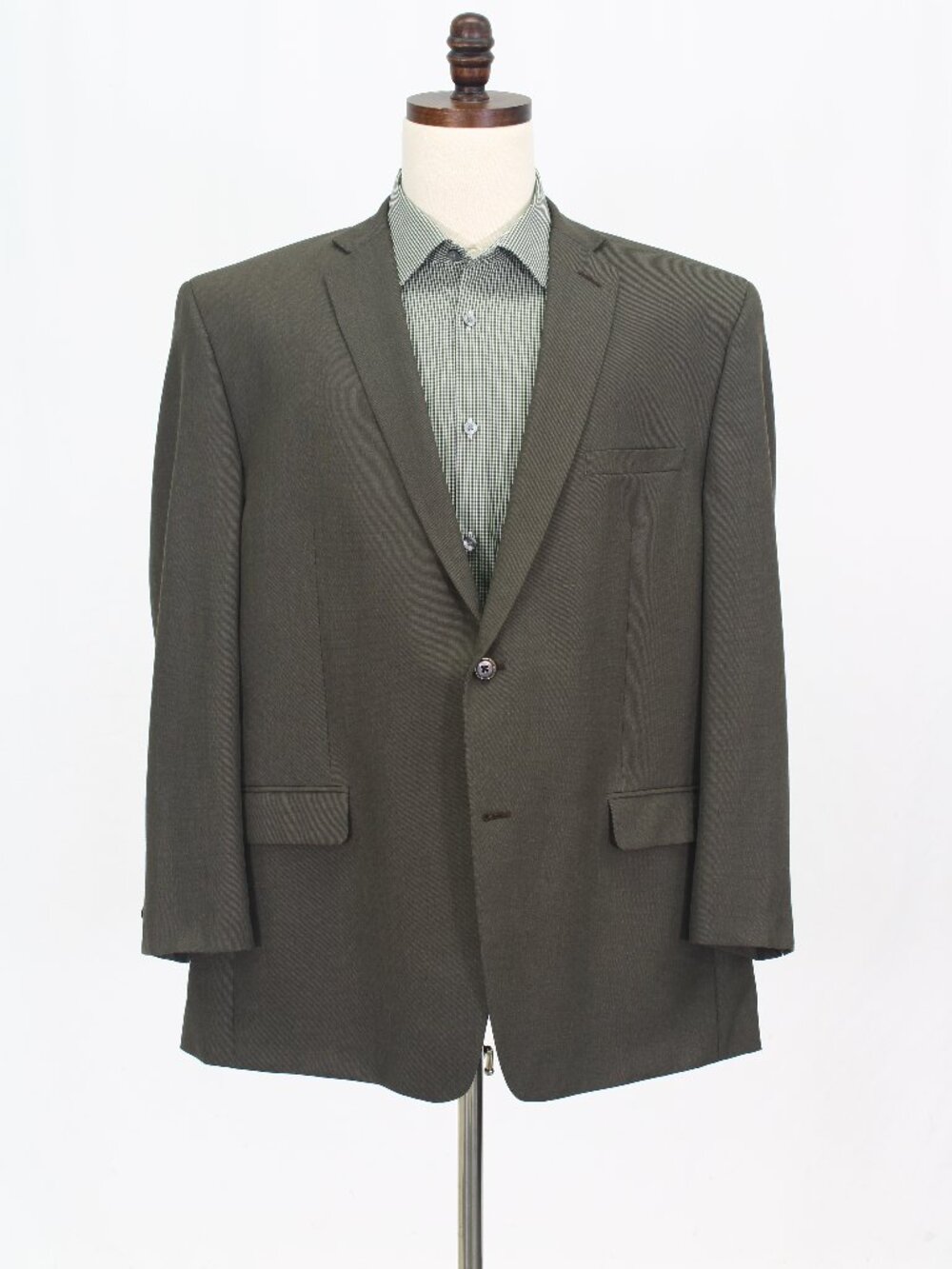 Joseph Abboud 48R Brown Blazer Sport Coat Jacket 2-Button Solid W538